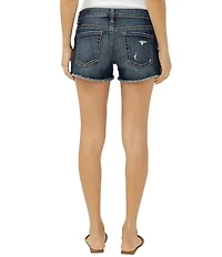Silver Jeans Co. Mid Rise Americana Luxe Stretch Boyfriend Shorts