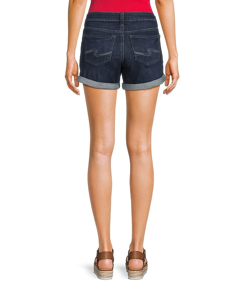 Silver Jeans Co. Mid Rise Boyfriend Shorts