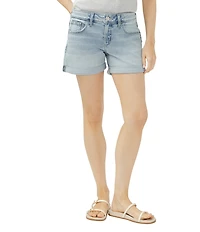 Silver Jeans Co. Mid Rise Boyfriend Shorts