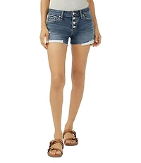 Silver Jeans Co. Mid Rise Boyfriend Shorts