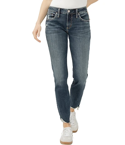 Silver Jeans Co. Mid Rise Classic Fit Boyfriend Jeans