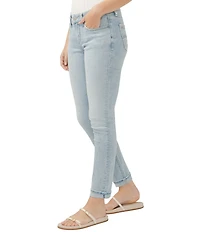 Silver Jeans Co. Mid Rise Slim Leg Girlfriend Skinny Jeans