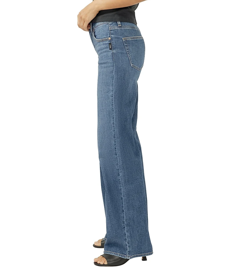 Silver Jeans Co. Mid Rise Suki Wide Leg Jeans