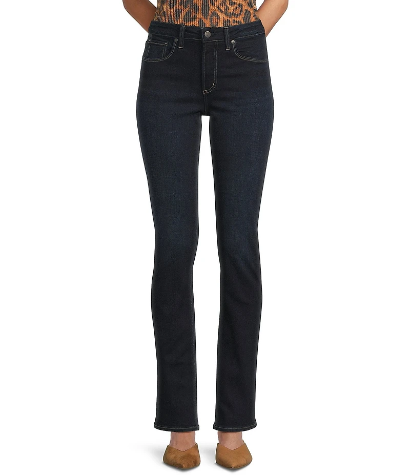 Silver Jeans Co. Most Wanted Mid Rise Slim Fit Straight Leg Jeans