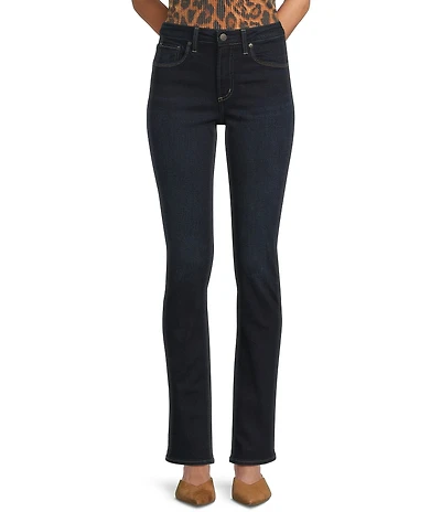 Silver Jeans Co. Most Wanted Mid Rise Slim Fit Straight Leg Jeans