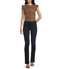 Silver Jeans Co. Most Wanted Mid Rise Slim Fit Straight Leg Jeans