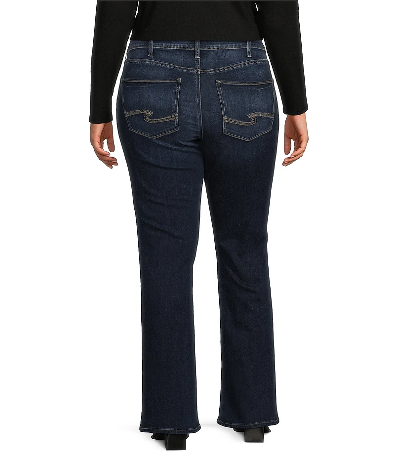 Silver Jeans Co. Plus Size Avery High Rise Slim Bootcut Jeans