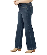 Silver Jeans Co. Plus Size Avery High Rise Trouser Jeans