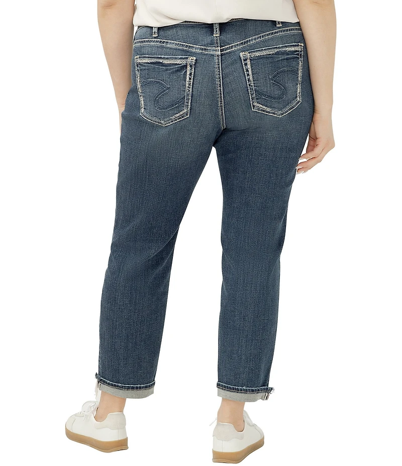 Silver Jeans Co. Plus Size Boyfriend Jeans