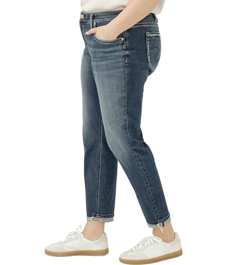 Silver Jeans Co. Plus Size Boyfriend Jeans