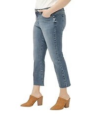 Silver Jeans Co. Plus Size Elyse Kick Flare Crop Jeans
