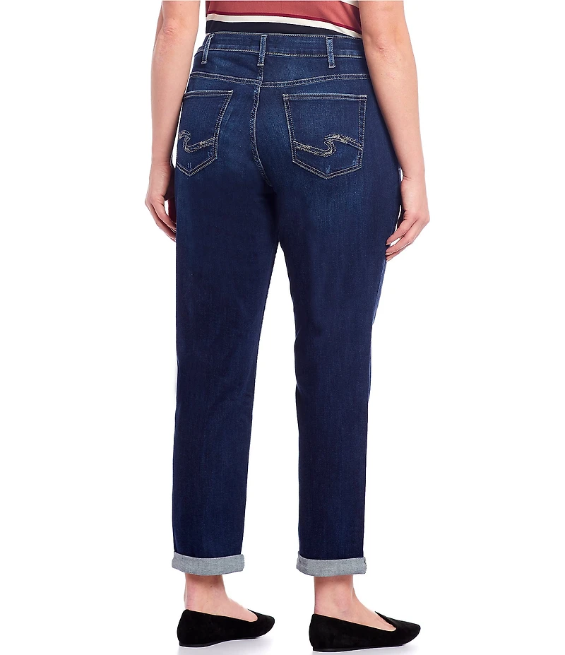 Silver Jeans Co. Plus Size Slim Boyfriend Jeans