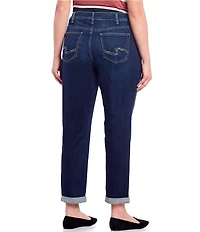 Silver Jeans Co. Plus Size Slim Boyfriend Jeans