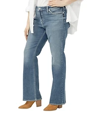 Silver Jeans Co. Plus Size Suki Slim Bootcut Jeans