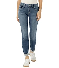Silver Jeans Co. Relaxed Fit Slim Leg Boyfriend Jeans