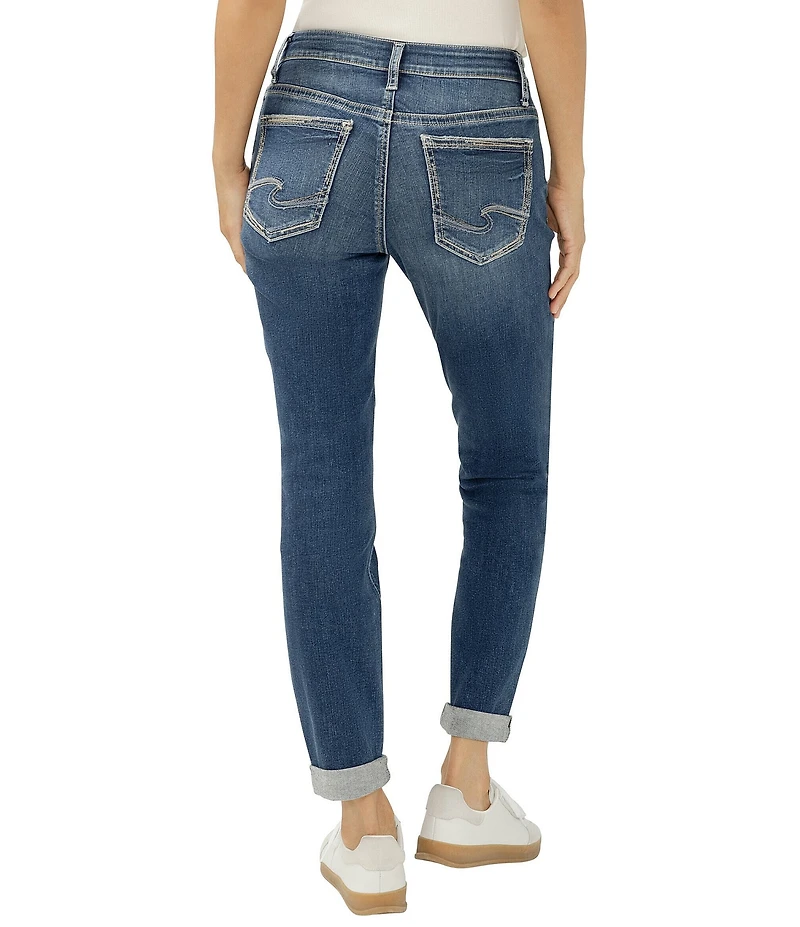 Silver Jeans Co. Relaxed Fit Slim Leg Boyfriend Jeans