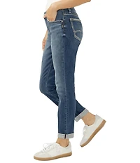 Silver Jeans Co. Relaxed Fit Slim Leg Boyfriend Jeans