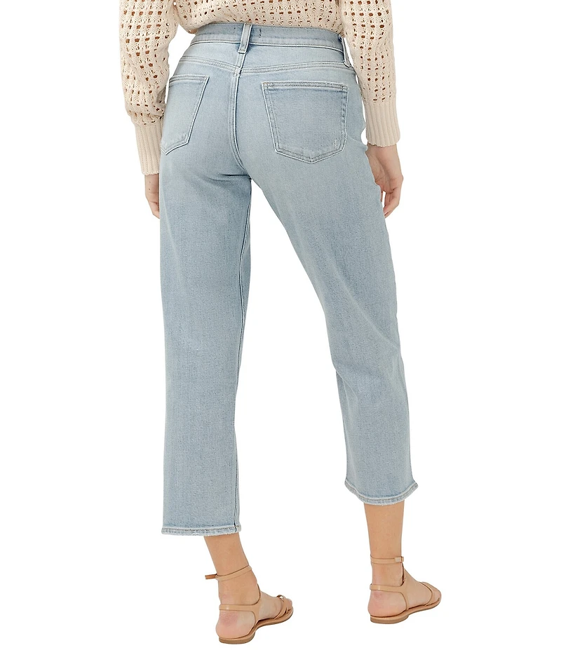 Silver Jeans Co. Relaxed Fit Straight Leg Capri Jeans