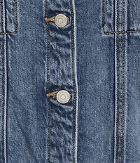 Silver Jeans Co. Sleeveless Denim Mini Dress