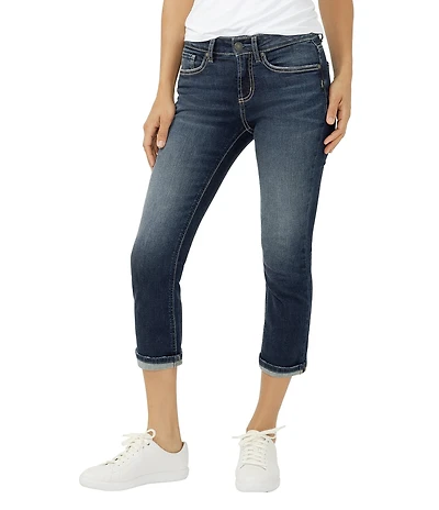 Silver Jeans Co. Suki Mid Rise Capri Jeans