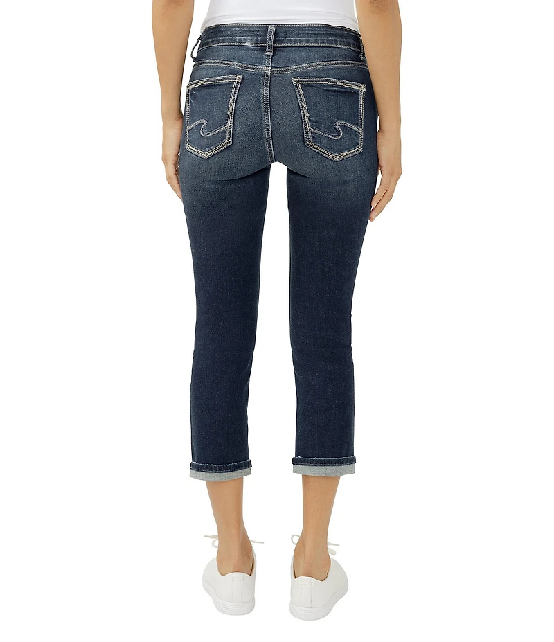 Silver Jeans Co. Suki Mid Rise Capri Jeans