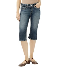 Silver Jeans Co. Suki Mid Rise Capri Jeans