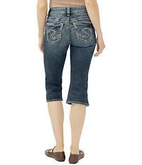 Silver Jeans Co. Suki Mid Rise Capri Jeans