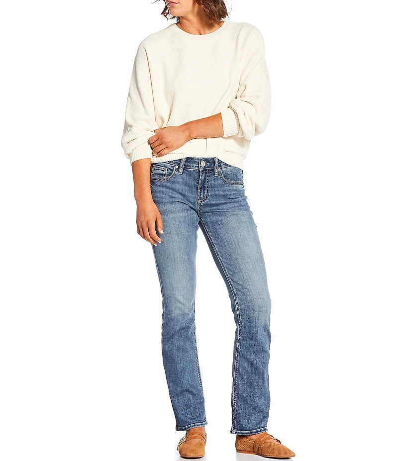 Silver Jeans Co. Suki Mid Rise Curvy Fit Bootcut Jeans