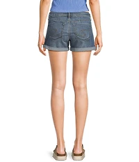 Silver Jeans Co. Suki Mid Rise Curvy-Fit Shorts