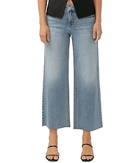 Silver Jeans Co. Suki Mid Rise Curvy Fit Wide Leg Jeans