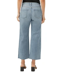Silver Jeans Co. Suki Mid Rise Curvy Fit Wide Leg Jeans