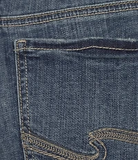 Silver Jeans Co. Suki Mid Rise Frayed Hem Curvy Fit Shorts