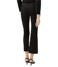 Silver Jeans Co. Suki Mid Rise Frayed Hem Kick Flare Jeans