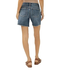 Silver Jeans Co. Suki Mid Rise Long Shorts