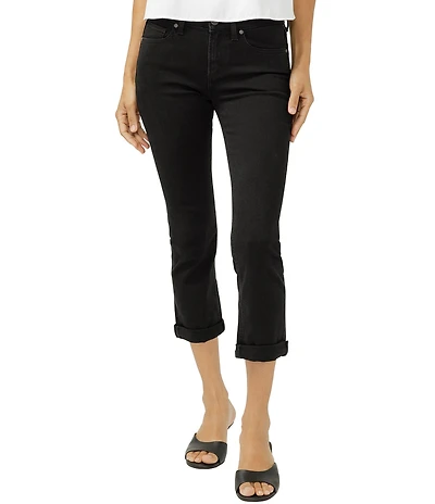 Silver Jeans Co. Suki Mid Rise Luxe Stretch 23.5#double; Inseam Capri Jeans