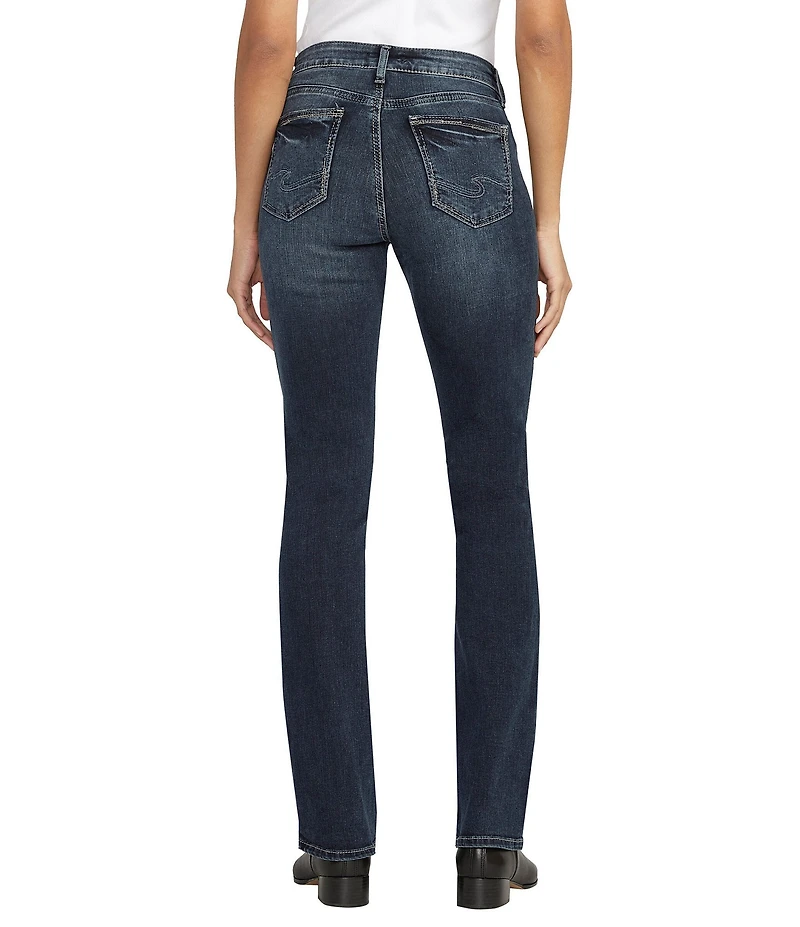 Silver Jeans Co. Suki Mid Rise Recycled Polyester Slim Bootcut Jeans