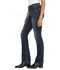 Silver Jeans Co. Suki Mid Rise Recycled Polyester Slim Bootcut Jeans