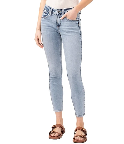 Silver Jeans Co. Suki Mid Rise Skinny Jeans
