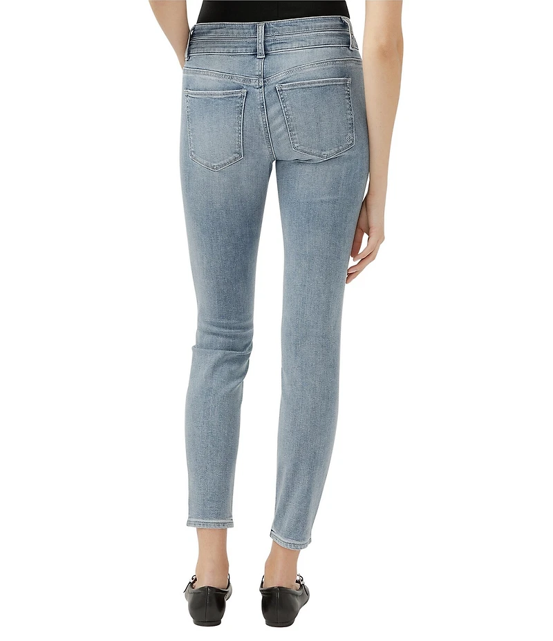 Silver Jeans Co. Suki Mid Rise 2-Button Skinny Jeans