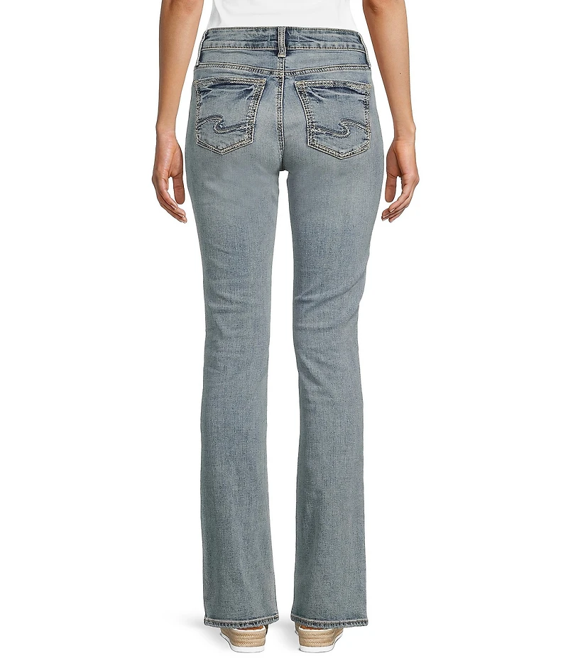 Silver Jeans Co. Suki Mid Rise Power Stretch Slim Bootcut Jeans