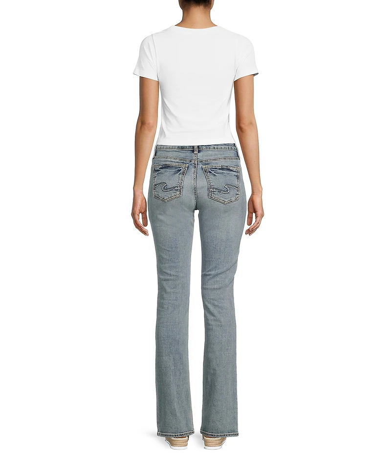 Silver Jeans Co. Suki Mid Rise Power Stretch Slim Bootcut Jeans