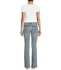 Silver Jeans Co. Suki Mid Rise Power Stretch Slim Bootcut Jeans