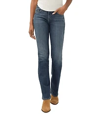 Silver Jeans Co. Suki Mid Rise Slim Fit Bootcut Curvy Jeans