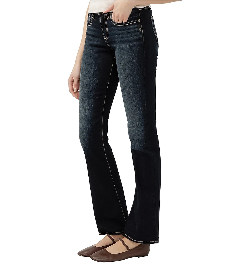 Silver Jeans Co. Suki Mid Rise Curvy Slim Fit Bootcut Jeans