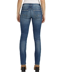 Silver Jeans Co. Suki Mid Rise Straight Leg Jeans