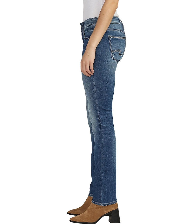Silver Jeans Co. Suki Mid Rise Straight Leg Jeans