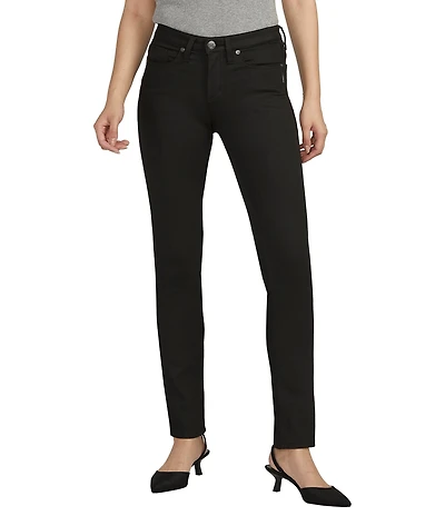 Silver Jeans Co. Suki Mid Rise Straight Jeans