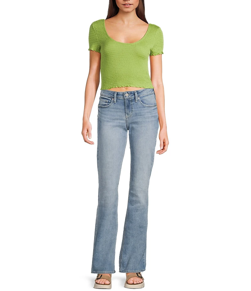 Silver Jeans Co. Suki Slim Fit Mid Rise Bootcut Jeans