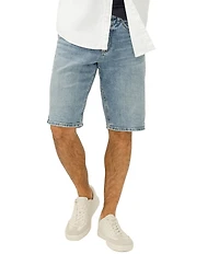 Silver Jeans Co. Zac Relaxed Fit 12#double; Inseam Shorts