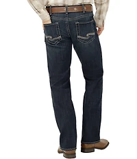 Silver Jeans Co. Zac Relaxed Fit Straight Leg Frontier Jeans